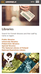 Mobile Screenshot of libraries.fi